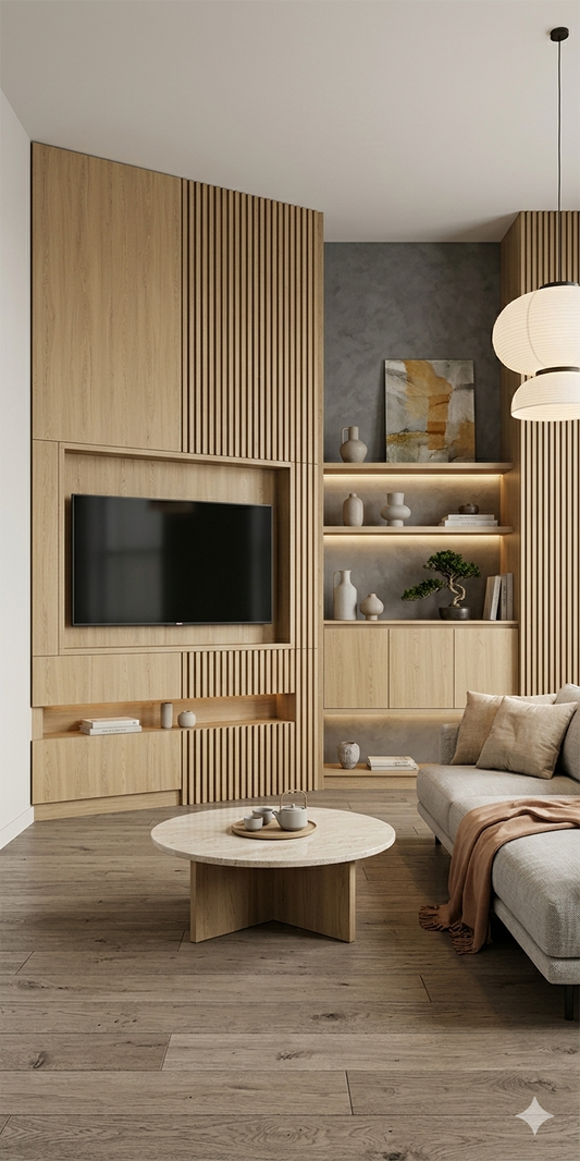 Saket Laminate - 596 - Aspen Oak Light - 1mm 8ft x 4ft