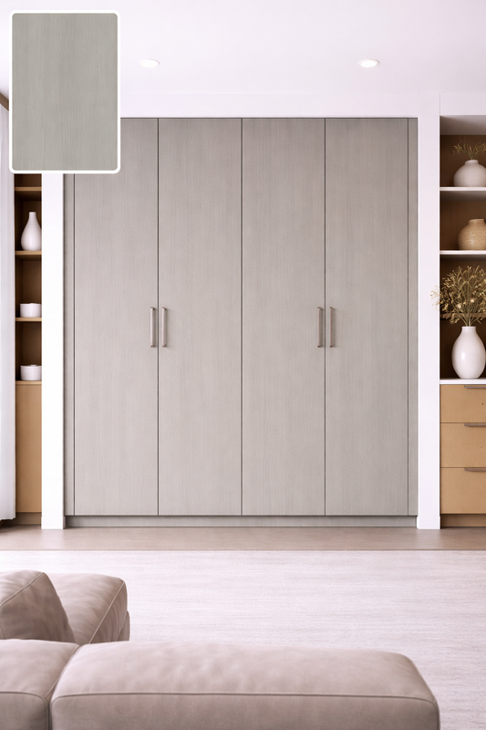 Saket Laminate - 597 - Ashwood Light - 1mm 8ft x 4ft