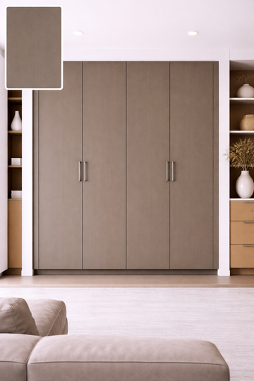 Saket Laminate - 602 - Rift Oak Brown - 1mm 8ft x 4ft