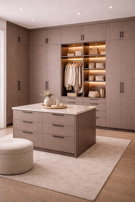 Saket Laminate - 613 - Earthen Mesh - 1mm 8ft x 4ft