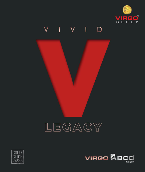 Virgo Abco Mica 1mm - 9752 - Rosso Satvario