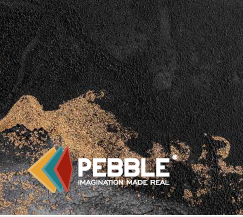 Pebble Acrylic Laminate 1.5mm - 51 - Patterned Metal