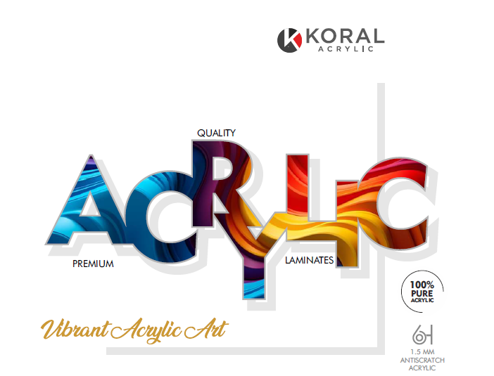Koral Acrylic Laminate 1.5mm KL 712 Burnt Sugar