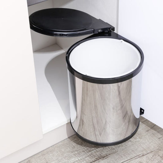 Ebco Swing Out Waste Bin (Stainless Steel)