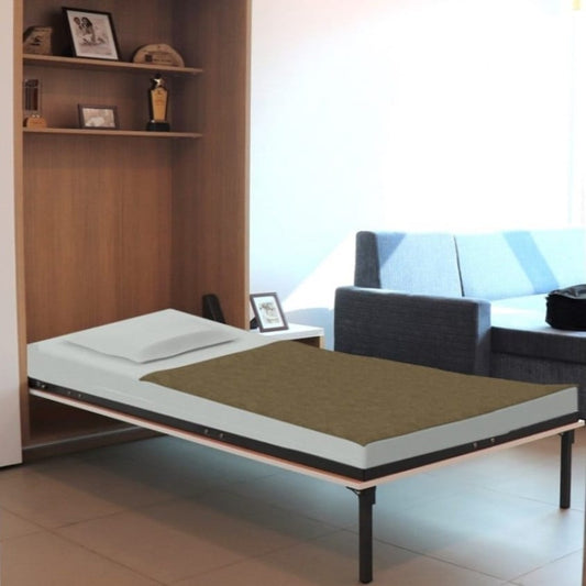 Ebco Wall Bed - Single (Complete Fittings with Frame, Slats and Manual Legs)