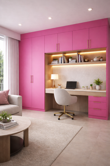 Saket Laminate - 432 - Barbie Pink - 1mm 8ft x 4ft