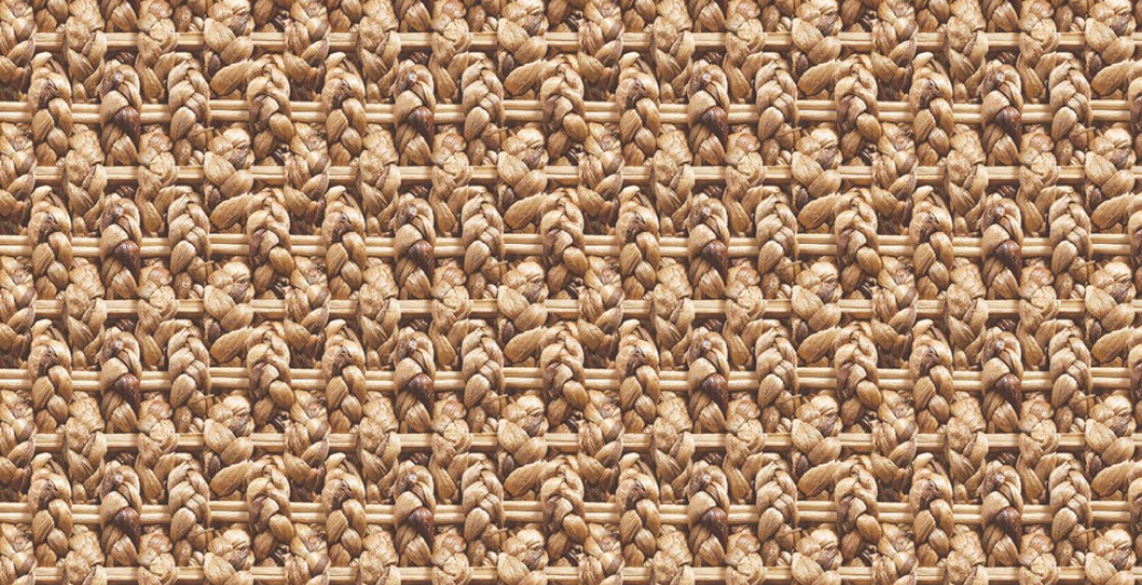 Brown Paper - Cane Laminate - DG-168 A-118 - Braided Cane