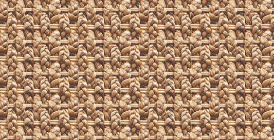 Brown Paper - Cane Laminate - DG-168 A-118 - Braided Cane