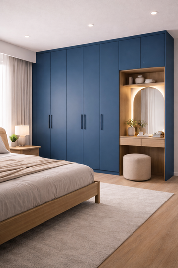 Saket Laminate - 404 - Cadet Blue - 1mm 8ft x 4ft