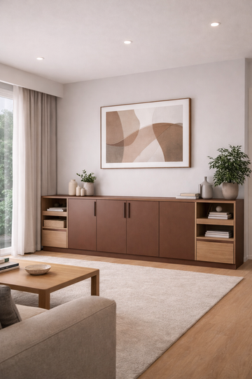 Saket Laminate - 405 - Cigar Brown - 1mm 8ft x 4ft