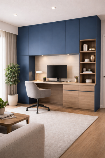 Saket Laminate - 409 - Cobalt Blue - 1mm 8ft x 4ft