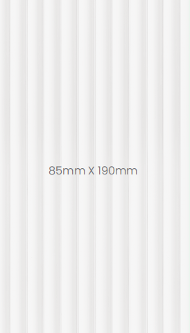 Crystaline Fluted Acrylic - CN FT01 11