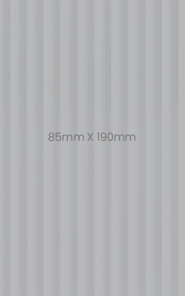 Crystaline Fluted Acrylic - CN FT02 19