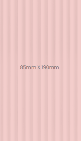 Crystaline Fluted Acrylic - CN FT03 2.10