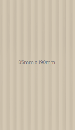 Crystaline Fluted Acrylic - CN FT02 21
