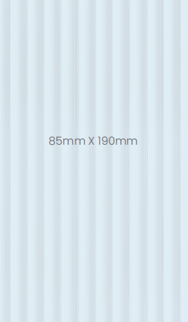 Crystaline Fluted Acrylic - CN FT02 64