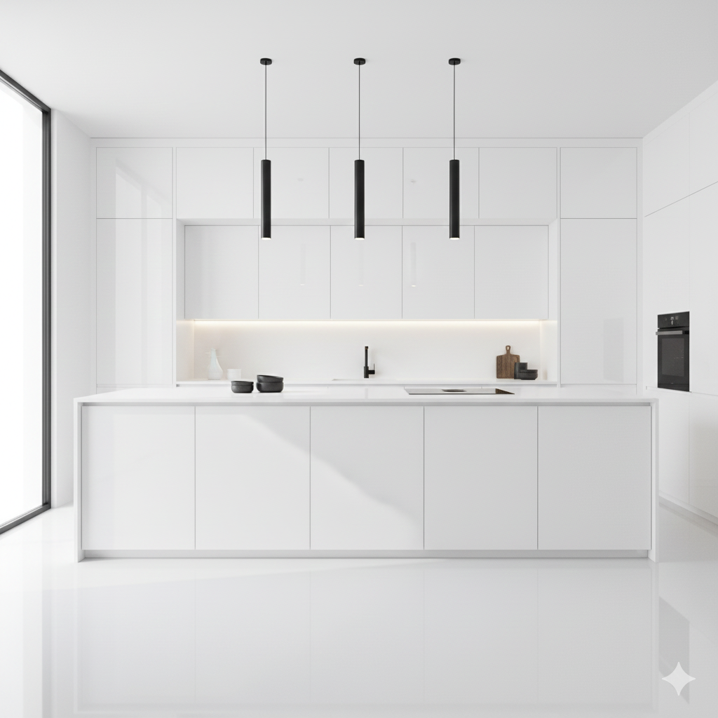 Khidki Trendsetter 1mm Laminates - 10001 - Crystal White