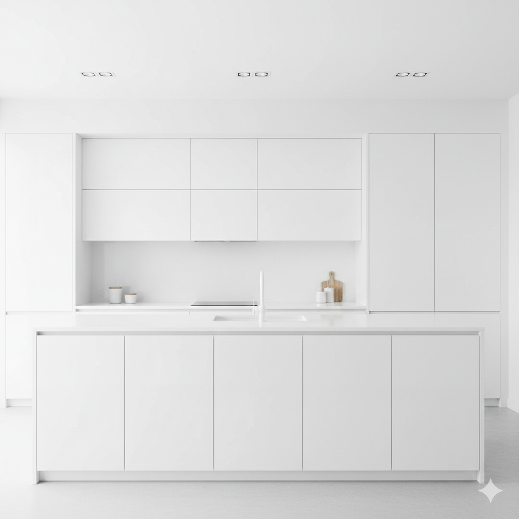 Khidki Trendsetter 1mm Laminates - 10002 - Frosty White