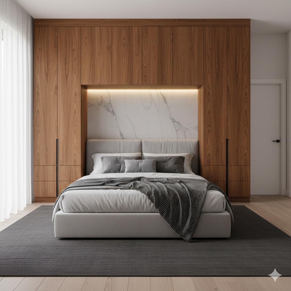 Khidki Trendsetter 1mm Laminates - 30011 - Highland Walnut