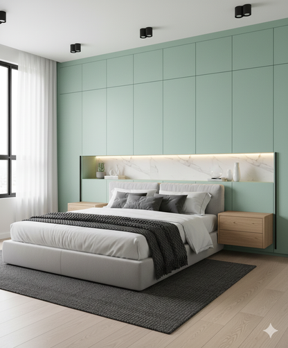 Khidki Trendsetter 1mm Laminates - 10008 - Ocean Jade