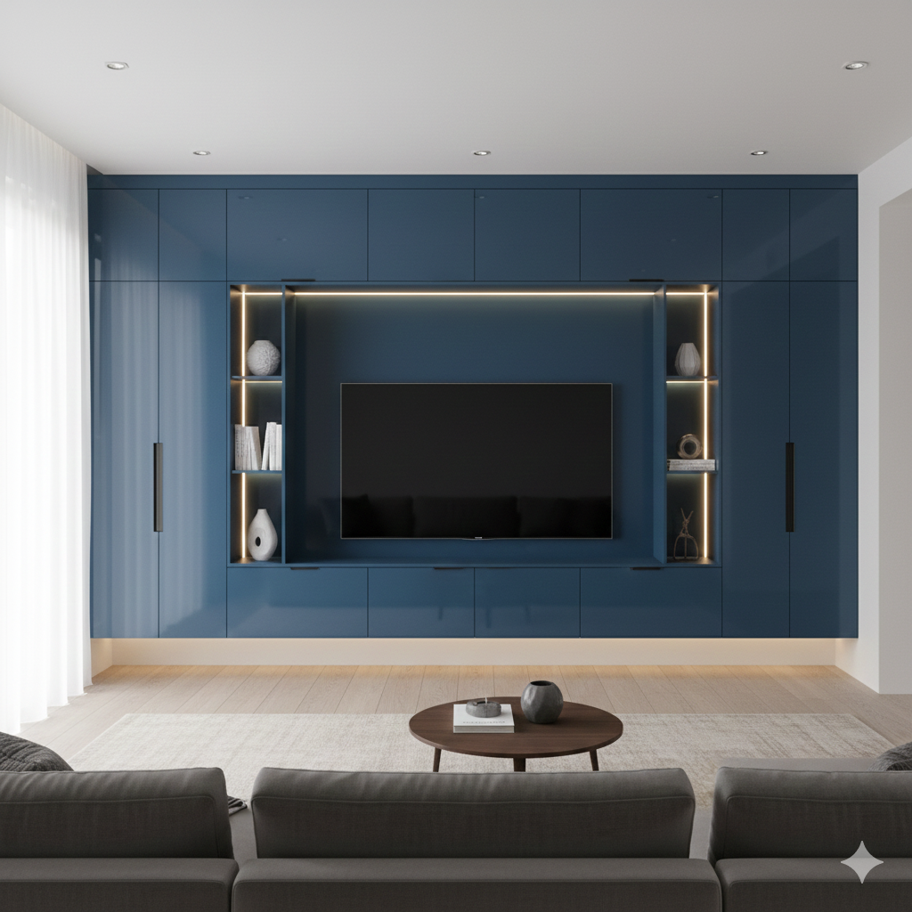 Khidki Trendsetter 1mm Laminates - 10021 - Azure Deep