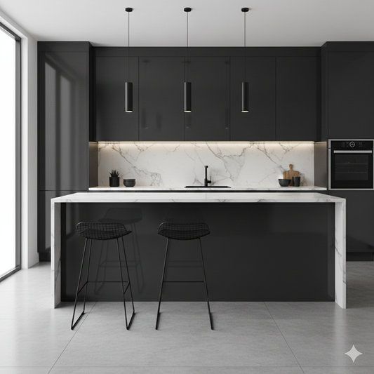 Khidki Trendsetter 1mm Laminates - 10015 - Graphite Slate