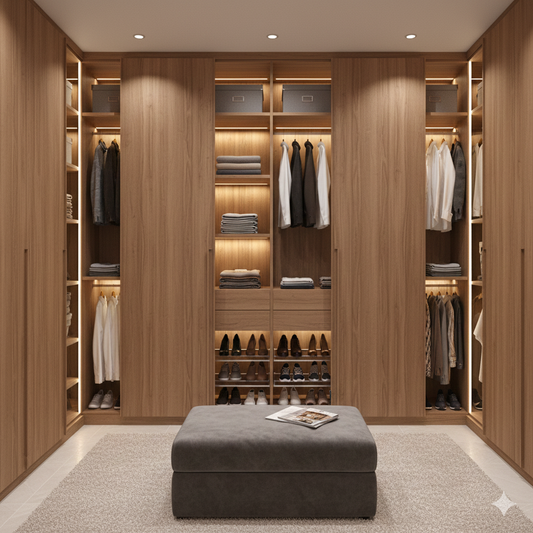 Khidki Trendsetter 1mm Laminates - 30040 - Golden Walnut