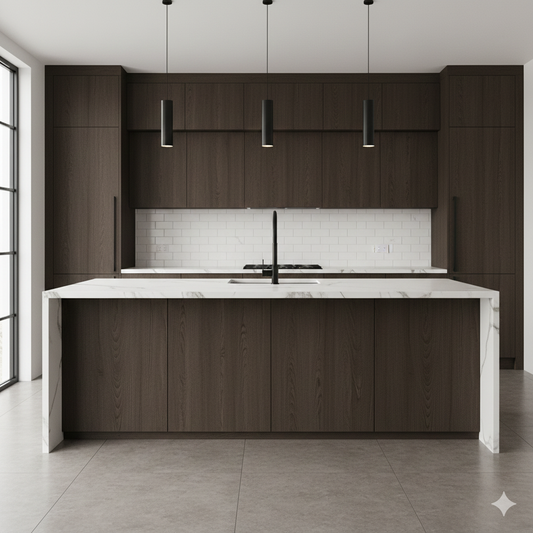 Khidki Trendsetter 1mm Laminates - 30001 - Sunset Walnut