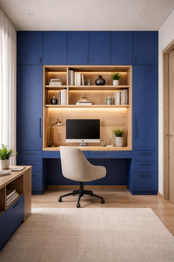 Saket Laminate - 418 - Electric Blue - 1mm 8ft x 4ft
