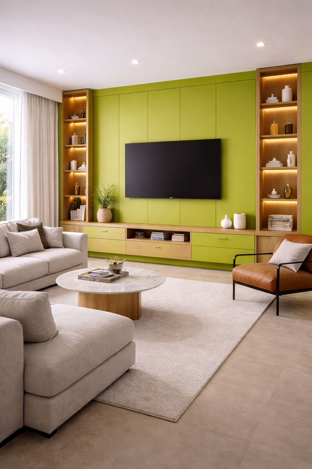 Saket Laminate - 423 - Lime - 1mm 8ft x 4ft