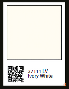 Merino Luvih Laminate - 27111 - Ivory White  - 1.2mm 8ftx4ft