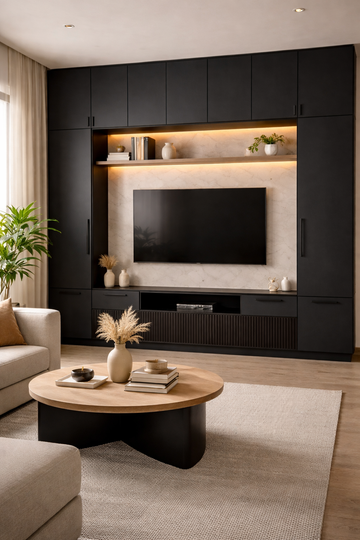 Saket Laminate - 417 - Midnight Black - 1mm 8ft x 4ft