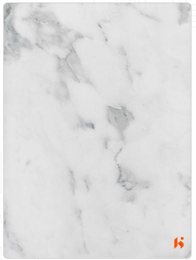 Ranwood 1mm Laminates - 3010 - Torano White Marble