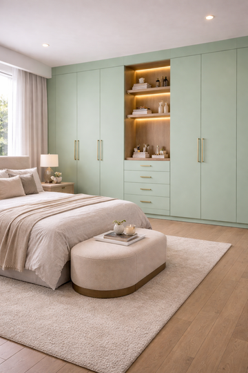 Saket Laminate - 425 - Sea Green - 1mm 8ft x 4ft