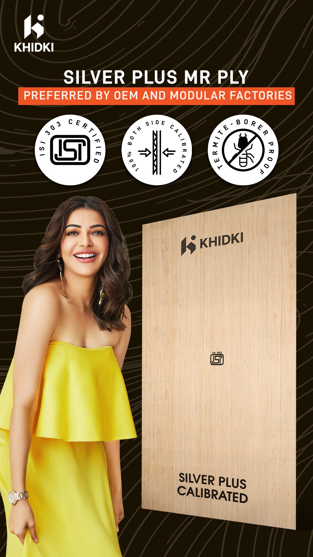 KHIDKI Silver Plus Calibrated MR Plywood