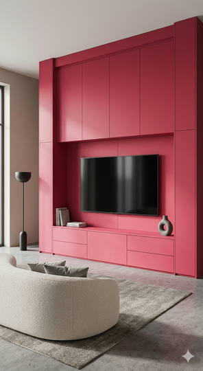 Saket Laminate - 414 - Tomato Red - 1mm 8ft x 4ft